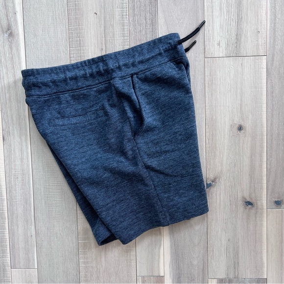 Dark charcoal gray boys 10/12 First Wave Elastic Waist Youth Knit Shorts - Picture 5 of 6